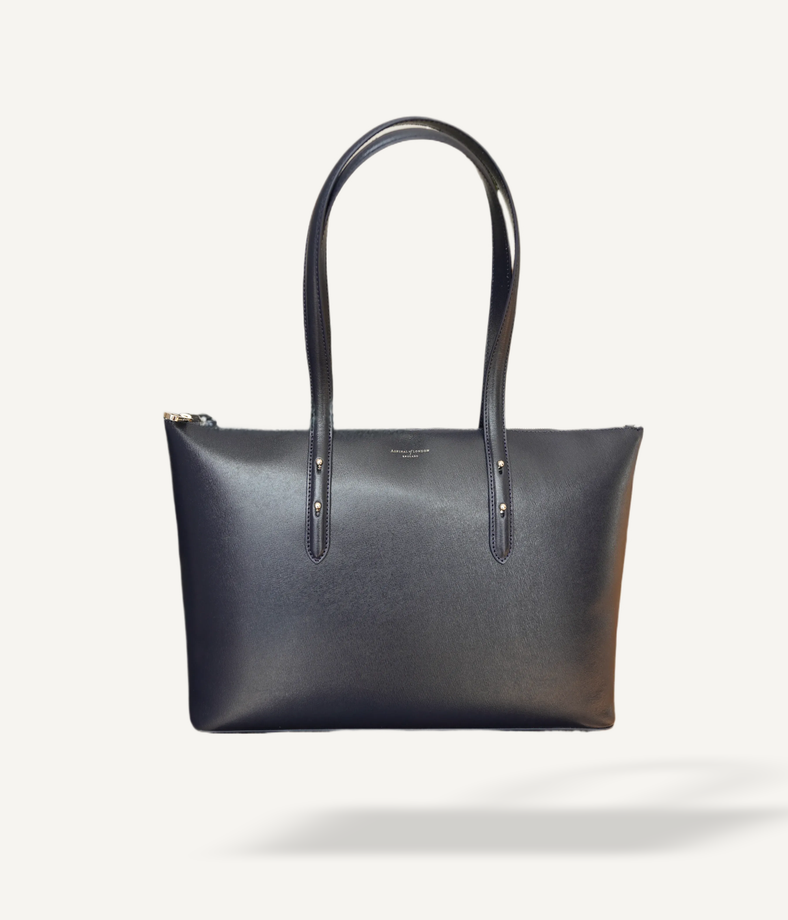 Aspinal of London- Regent Tote (Navy)