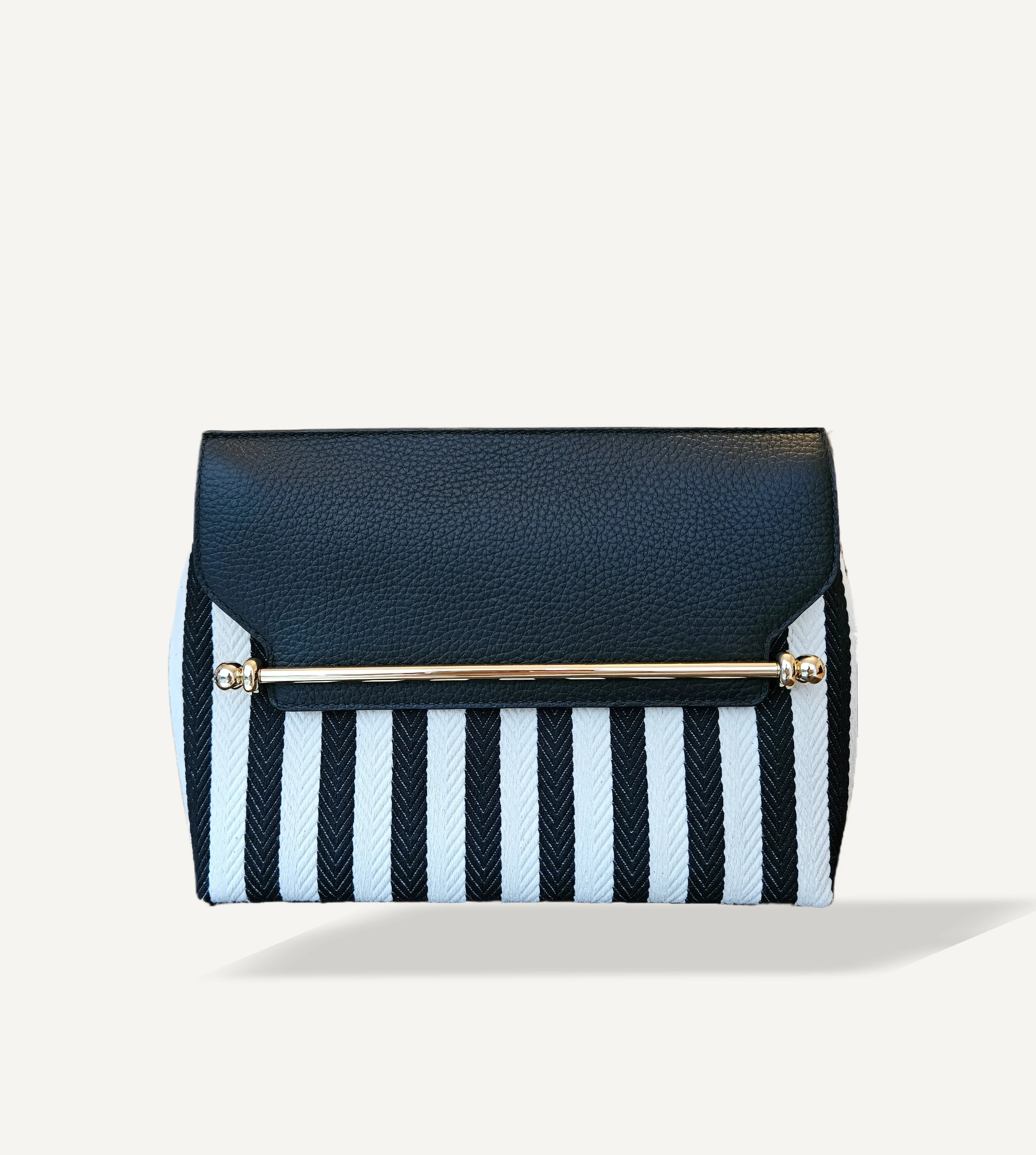 Strathberry- Striped Canvas